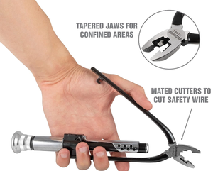 Rilong คีมบิดลวด9นิ้วแบบกลับด้านได้พร้อมลวดเหล็กบิดคู่ - Product Image 4