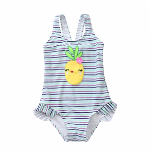 Dessin animé mignon imprimé enfants bébé <span class=keywords><strong>maillot</strong></span> <span class=keywords><strong>de</strong></span> <span class=keywords><strong>bain</strong></span> une pièce à volants natation entraînement <span class=keywords><strong>sport</strong></span> filles <span class=keywords><strong>maillot</strong></span> <span class=keywords><strong>de</strong></span> <span class=keywords><strong>bain</strong></span> - Product Image 3