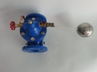 Vanne à flotteur hydraulique à commande à distance DN100 PN16 Ggg50 en fonte ductile pour l'eau, personnalisable OEM