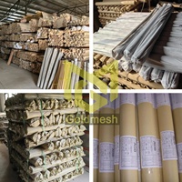 Jaring Kawat Anyaman Baja Tahan Karat SUS304 SUS316L untuk Saringan Filtrasi, Penyaringan, dan Keamanan Jendela