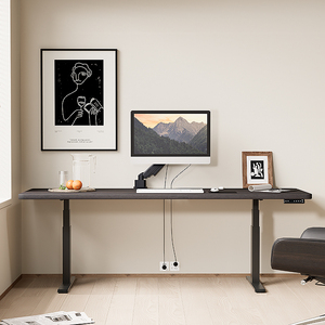 Bureau de travail réglable en hauteur de haute qualité, design moderne, bureau de travail sur mesure, mobilier en bois massif - Product Image 2