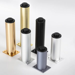 Pieds <span class=keywords><strong>de</strong></span> canapé dorés réglables, pieds <span class=keywords><strong>de</strong></span> meubles en métal, pieds <span class=keywords><strong>de</strong></span> <span class=keywords><strong>table</strong></span>, pieds <span class=keywords><strong>de</strong></span> canapé modernes en métal <span class=keywords><strong>de</strong></span> 4 pouces avec vis <span class=keywords><strong>de</strong></span> remplacement - Product Image 3