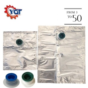 Tùy chỉnh vô trùng 3L 5L 10L 15L 20L cà phê rượu vang xi-rô nước trái cây nước lỏng BIB Túi Túi nhựa trong hộp - Product Image 3