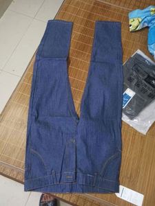 Pantalon en jean slim décontracté pour homme, coupe droite, taille 28-40, idéal été, automne, hiver, printemps – Vente en gros - Product Image 5
