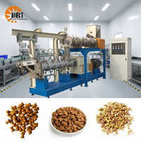 Extrusora de Doble Tornillo para Producción de Alimentos para Mascotas, Equipo Industrial de Alta Calidad para Fabricación de Croquetas Secas