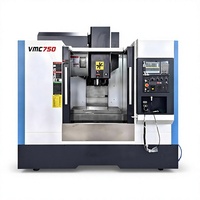 Centro de Mecanizado CNC Vertical VMC750 de Fábrica TAIXU, Husillo BT40, Certificado CE, para Fresado de Piezas de Automóviles