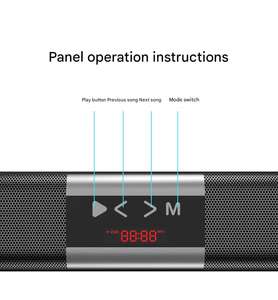 Productos <span class=keywords><strong>Baratos</strong></span> <span class=keywords><strong>Gadgets</strong></span> 2025 Equipos de Sonido Amplificadores Altavoz Televisión, Audio para el Hogar, Video y Accesorios Altavoz Inalámbrico - Product Image 6