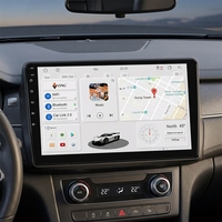 Autoradio portable universel 9/10 pouces 2K NPU 8 cœurs 2,7 GHz Android Auto avec GPS intégré, navigation radio, écran partagé et caméra de recul