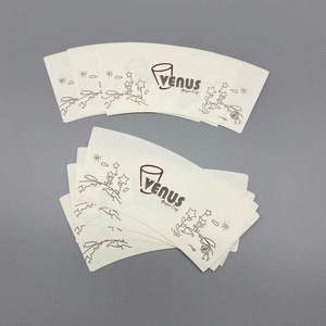 Gobelet en papier à double paroi imprimé sur mesure pour boissons chaudes/froides, thé au lait, café, crème glacée, collation, nouilles - Revêtement PE double face de qualité alimentaire - Product Image 2