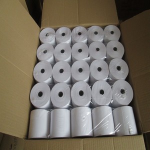 Rollos de <span class=keywords><strong>papel</strong></span> térmico reciclables de tres capas de 57x40mm para transacciones POS eficientes <span class=keywords><strong>Papel</strong></span> de caja registradora - Product Image 6