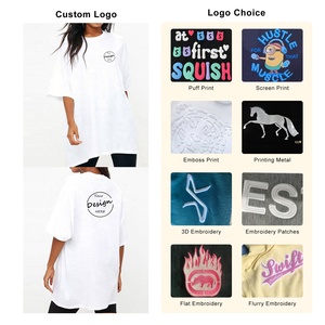 OEM Top Venta Algodón Softy Alta Calidad Longitud media de lujo Mujeres <span class=keywords><strong>Camiseta</strong></span> Vestido de las mujeres Scoop Bottom Tallas grandes <span class=keywords><strong>Camiseta</strong></span> para damas - Product Image 3