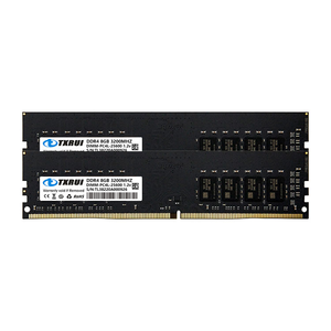 Module de RAM DDR4 pour ordinateur de bureau 8 Go 3200 MHz, carte mère noire, connecteur à bord doré, mémoire haute vitesse - Product Image 4