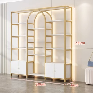 Mueble de Almacenamiento en Oferta, Estantería para Libros, Exhibidor para Salón de Belleza, Peluquería, Gimnasio, Dormitorio, Comedor, Baño - Product Image 1