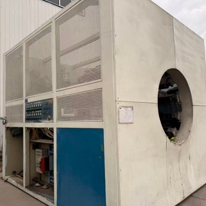 Ligne de production et d'extrusion de tuyaux HDPE/PP à double vis hautement automatisée d'occasion avec boîte de vitesses et moteur pour la fabrication de tuyaux en plastique - Product Image 3