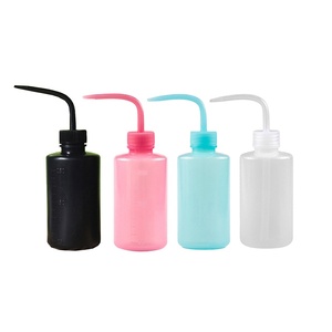Bouteille souple en plastique pour le nettoyage des cils et des tatouages, flacon de rinçage à bec courbé, arrosoir pour plantes - Product Image 1