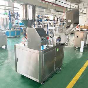 Small Ultrasonic Puck Desktop Mixing Sealer Collapsible Pneumatic Heat Aluminum Tube Fill Seal Machine - Product Image 2