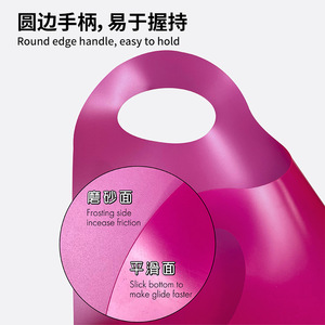 Outdoor Sandboard Portable Sled Thickened PE Flying Carpet For <b>Heavy</b> Objects Pulling - Product Image 1
