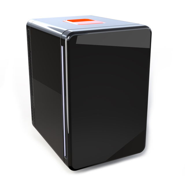 15 Litre Simple Plastic Door Low Noise Warm and Cold Mini Fridge