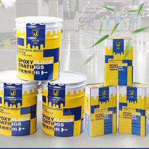 Pintura Epóxica de Dos Componentes para Pisos Industriales, Recubrimiento Antideslizante Autonivelante de Resina Epóxica para Concreto - Product Image 1