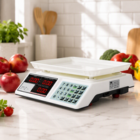 Timbangan Profesional 40kg dengan Baki Stainless Steel dan Baterai 420g untuk Penggunaan Komersial