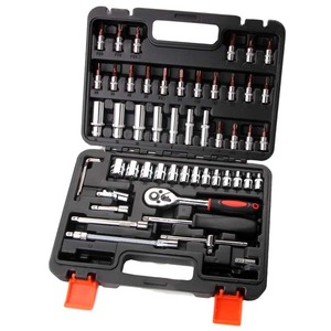 Tianhu 53 Piece Auto Repair Tool Set Metric Socket Wrench Kit Hand Tool For Vehicle Maintenance - Product Image 4