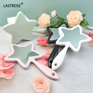 Spot Portable Plastic Pentagonal Star <b>Mirror</b> Creative Handheld Lighted Makeup <b>Mirror</b> with Hanging Hole <b>Small</b> Cosmetic <b>Mirror</b> - Product Image 2