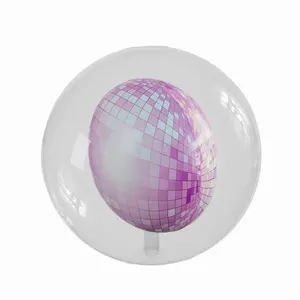 Custom Inflatable Beach Ball Clear PVC Inflatable Pool Toys Sea Entertainment Toys Beach Hitting Ball For Kids And Adult