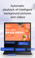 Écran publicitaire pour ascenseur LG 100 pouces, personnalisé, tactile capacitif 10 points, multi-positions, LED HD 4K 2160p