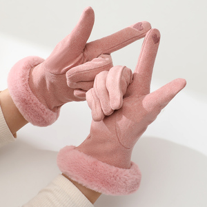Guanti Invernali <span class=keywords><strong>da</strong></span> Ciclismo per Donne, Termici e Traspiranti, Personalizzabili con Etichetta Privata - Product Image 5