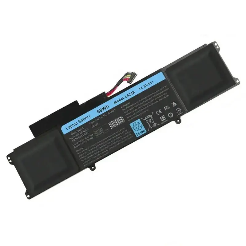 4RXFK C1JKH FFK56 OEM bateria do portátil para Dell XPS14 LX421 bateria recarregável notebook