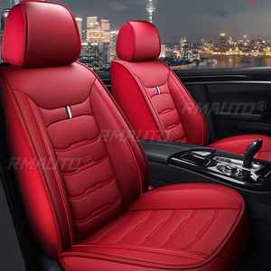 Housses de siège de voiture universelles en cuir PU, coussins de protection pour sièges avant, accessoires intérieurs automobiles - Product Image 6