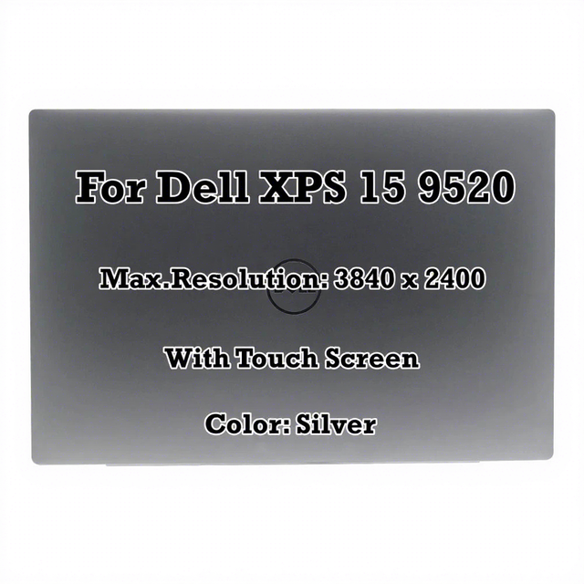 15.6 Brand New Laptop Screen for Dell XPS 15 9520 P91F UHD LCD Screen Assembly Complete Display Replacement Panel