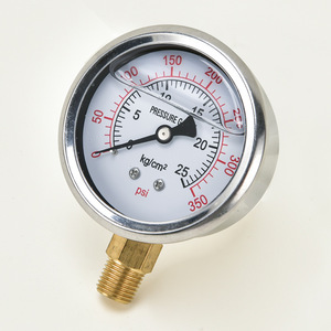เกจวัดแรงดันสแตนเลส 316SSL รุ่น Y60T 0-230psi ทนทานต่อการกัดกร่อนและการสั่นสะเทือน ขายส่งจากโรงงาน - Product Image 3