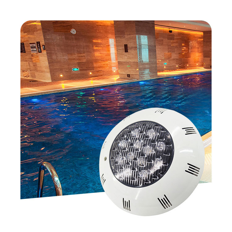 RGB LED Pool Lights IP68 Waterproof Remote Controlled Plastic Landscape Lighting for Pool