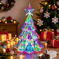 GRSD Mehrfarbige LED-Weihnachtsbeleuchtung 1 Jahr Garantie USB-Betrieben PET-Material Baum Hotel Landschaftsdekoration