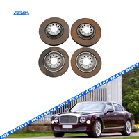 Disques de frein avant et arrière d'occasion de qualité supérieure pour Bentley Mulsanne 2012 3Y0615301A 3Y0615601A