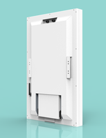 Dispositivos de señalización digital a prueba de agua para exteriores, quiosco LCD de Metal para publicidad, caja de negocios, quiosco de pantalla táctil, LED blanco y blanco