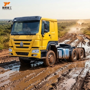 Sinotruk H0W0 6x4 Cabeza Tractora 371 430 HP Camión de Carga Pesada - Product Image 4