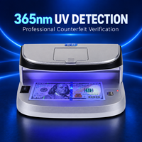 Détecteur de billets portable UV MG, machine de vérification de devises de qualité bancaire, certifiée CE pour les guichets bancaires, les institutions financières