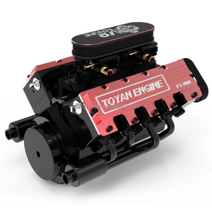 Kit de Construcción de Modelo de Motor Nitro V8 de 28cc a Escala 1/10 <span class=keywords><strong>TOYAN</strong></span> FS-V800WC - Product Image 4