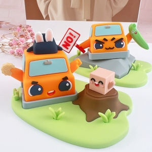 Ensemble cadeau personnalisé avec figurines en vinyle, fabrication OEM, figurine en PVC 3D personnalisée, poupée en vinyle personnalisée, jouets - Product Image 3