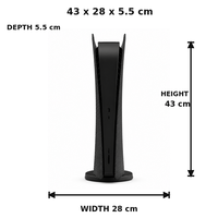 Coques latérales décoratives de remplacement en fibre de carbone personnalisées compatibles avec la console PS5