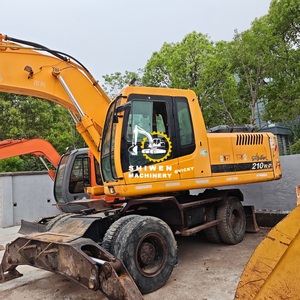 Excavatrice sur pneus Hyundai de 22 tonnes d'occasion de haute qualité R210w-7/R210w-9/R150w-7/R150w-9 moteur Cummins à bas prix/moteur/pompe - Product Image 4