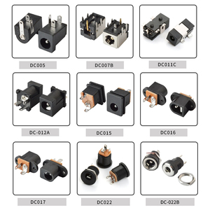 30V 5.5*2.1 <span class=keywords><strong>DC</strong></span> ổ cắm DC005 nhiệt độ cao jack điện chịu với vật liệu tiếp xúc đồng 3 pin thiết kế - Product Image 3