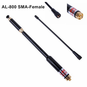 Antena Multibanda Al-800 con Conector SMA Telescópica para Walkie Talkie UV de Doble Banda 888S 5R UV82 - Product Image 3