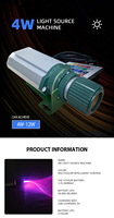 Moteur d'éclairage à fibre optique RVB, illuminateur LED étanche IP44, contrôle par application pour éclairage de rideaux de piscine, plafonds étoilés et jeux d'eau