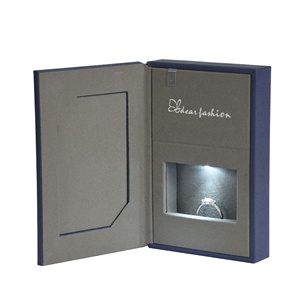 Livre design personnalisé, boîte à bijoux lumineuse <span class=keywords><strong>pour</strong></span> mariage, bibliothèque - Product Image 1