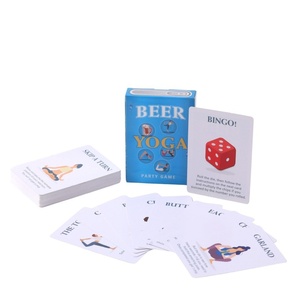 Juego <span class=keywords><strong>de</strong></span> Mesa YOGA BEER en Inglés, Material <span class=keywords><strong>de</strong></span> Papel, Juego <span class=keywords><strong>de</strong></span> Cartas, Juego <span class=keywords><strong>de</strong></span> Fiesta, <span class=keywords><strong>Solitario</strong></span>, Embalaje en Caja <span class=keywords><strong>de</strong></span> Color - Product Image 3