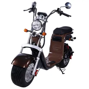 60V 20AH pneumatico grasso Scooter elettrico città Coco Chopper elettrico E bici Scooter 2 ruote adulto cee COC CE