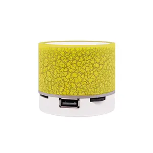 Altoparlante luminoso di moda portatile Mini luce notturna altoparlante bluetooth con luce a LED